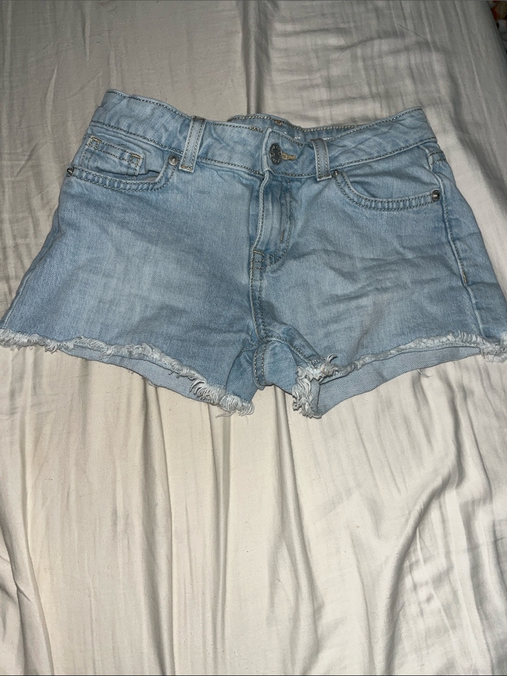 Target Light Blue Denim Cutoff Shorts